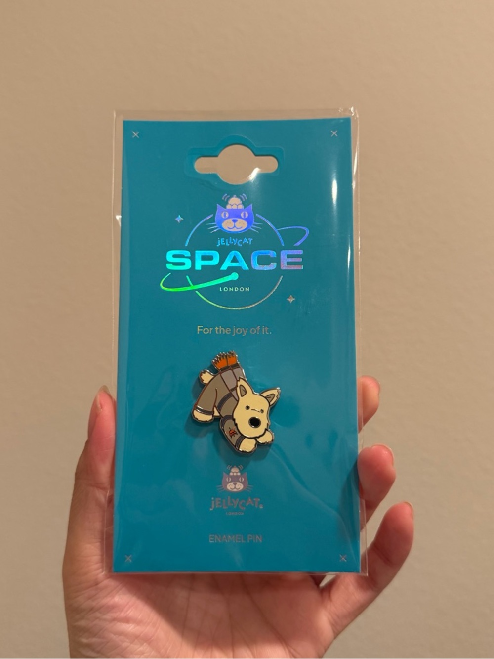 Jellycat scottie dog pin